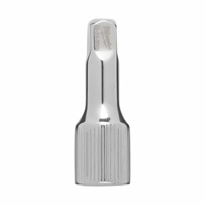 MILWAUKEE Socket Extension: 1/4 in Input Drive Size, 1/4 in Output Drive Size - 1/4" Drive Hand Socket Extensions