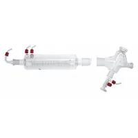 IKA Vertical-Intensive Condenser: Double Jacket and Distributor for Efficient Condensation (MPN 0003741100)