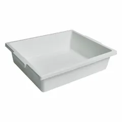 Rectangular Lab Tray, Polypropylene, 20 x 17 in