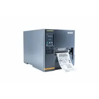 BROTHER Desktop Printer: Direct Thermal/Thermal Transfer, Titan 4021TN, 4.21 in Max. Print Wd, Wired (MPN TJ4021TNWP)