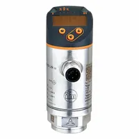 Non-vacuum electronic pressure sensor with a pressure range of 0 psi to 1,450 psi. Features a 1/4" NPT pressure connection and an M12 electrical connector. Supports PNP/NPN output configurations for integration with industrial control systems