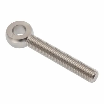 AMPG Fixed Rod End: Stainless Steel, Plain, 5 in Hole Center-to-End Lg, Right Hand - Stainless Steel Male Threaded Fixed Rod Ends