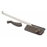 PRIME-LINE Window Operator: Crank, Handle Included, Left-Hand, Surface, Brown, 3 in Base Lg (MPN TH 23020)
