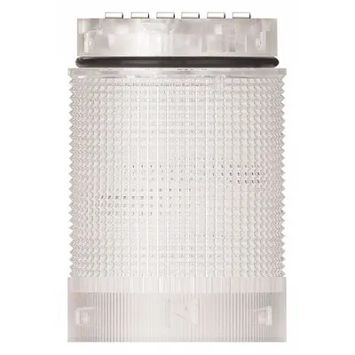 WERMA Tower Light Module: Flashing/Strobe, 24V DC, Clear, 40 mm Overall Dia - Flashing Light Modules
