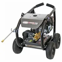 SIMPSON Gas-Powered Pressure Washer: Heavy Duty, Cart, 3,600 psi, 2.5 gpm, SIMPSON Engine (MPN 65202)
