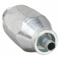 Hydraulic Hose Fitting: -6 For Hose Dash Size, 3/8 in x 3/8 in Fitting Size, NPTF x Hose, Straight (MPN 4412-6-6S)