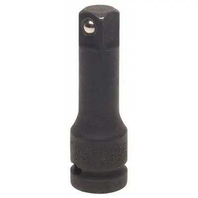 WESTWARD Impact Socket Extension: 3/8 in Input Drive Size, 3/8 in Output Drive Size - 3/8" Drive Impact Socket Extensions