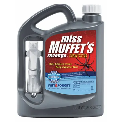 WET AND FORGET Spider Prevention and Killer Trigger Spray Bottle - Insecticides for Crawling Insects