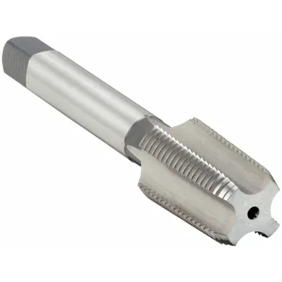 CHICAGO-LATROBE Extension Tap: 3/8"-18 NPT, 4 Flute, Semi-Bottoming Chamfer, High Speed Steel (MPN 384526) - Extension Pipe Taps