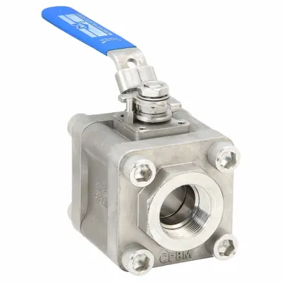 MILWAUKEE VALVE 35FSSN0LL-112 Vented Ball Stainless Steel Ball Valve - Vented Ball Stainless Steel Ball Valves