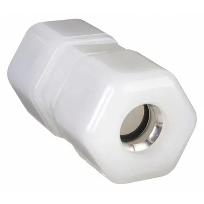 PARKER Compression Fitting Union: Union, 5/16 in OD x 5/16 in OD Size - General Purpose Nylon Compression Fittings