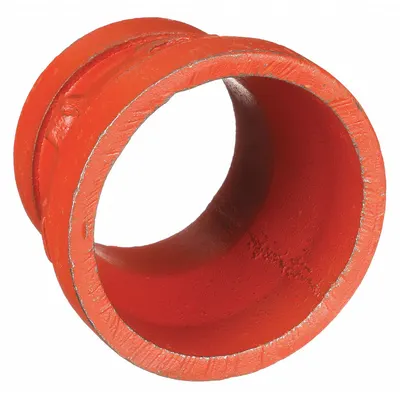 GRUVLOK Grooved Concentric Reducer, 4 in x 3 in, Ductile Iron, 300 psi @ 150°F - Grooved Pipe Fittings