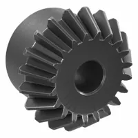 Angular Miter Gear: For 60° Shaft Angle, Module m 1.5, 20 Teeth, Black Oxide Coated Carbon Steel (MPN SAM1.5-20060)