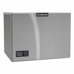 Water-cooled ice machine head producing 300 lb of half-dice ice per day. Measures 23 in Ht x 30 in Wd x 24 in Dp, operates on 115V, and is Energy Star Compliant. Suitable for commercial kitchens, bars, and restaurants requiring a consistent ice supply.