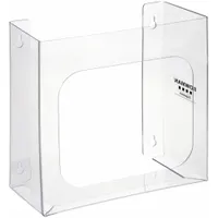 Protection Dispenser: Wall, 11 3/8 in x 5 1/4 in x 11 7/32 in, PETG, Clear (MPN BP-007)