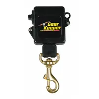 Key Retractor: 3/8 in Key Ring Dia, Nylon, Black, 36 in Key Retractor Extended Lg (MPN RT3-5818)