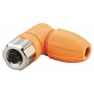 IFM Circular Connector: A Coded, 5 Socket, M12 Female Thread, IP65/IP67/IP68/IP69K - Field-Wireable Washdown-Rated M12 Circular Connectors