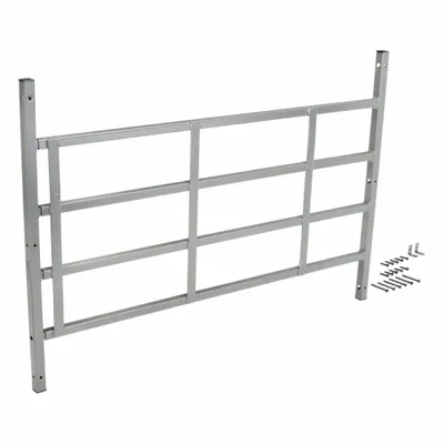 PRIME-LINE Window Security Guard: Fixed, 32 1/2 in to 54 in, 21 1/4 in Ht, 4 Bars - Fixed-Installation Window Security Bars