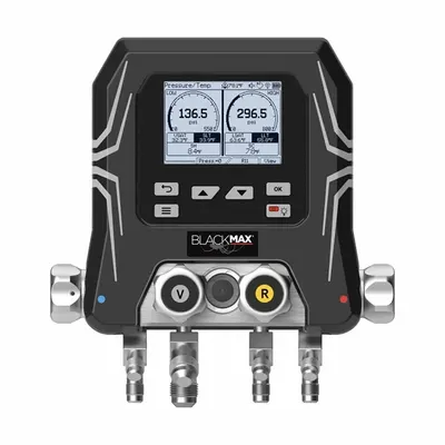 BLACKMAX Digital Manifold: 0 Valves, 0 Hoses - Digital Wireless Manifold Gauge Kits