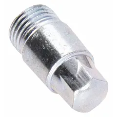 Hinge pin for Electrolux refrigerators and freezers. Used to maintain proper door alignment and smooth swing. Helps ensure correct door seal to prevent cooling loss.