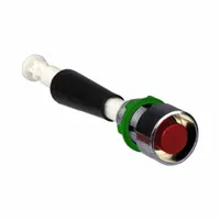 SCHNEIDER Push Button: Red, 22 mm Mounting Size, Metallic, Momentary (MPN XB4BA941)