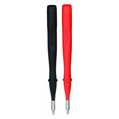 FLUKE Test Probe: CAT II 1000V, Std Probe, 6 1/2 in Lg, Black/Red - Test Probes