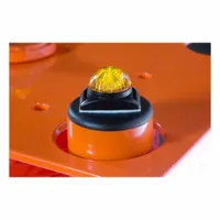 Lights with Magnetic Backing: Yellow, 2 in Overall Ht, 2 in Overall Lg, Plastic (MPN 70-6038)