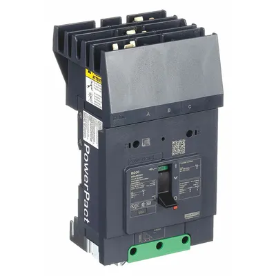 SQUARE D Molded Case Circuit Breaker: 30 A Amps, 25kA at 277/408V AC, Fixed, ABC - B-Frame Square D Molded Case Circuit Breakers