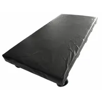 APPROVED VENDOR General Purpose Dolly: 1,200 lb, 48 in L x 24 in W x 8 in H Deck, Rubber Padded