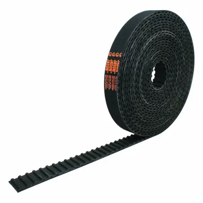 MEGADYNE Timing Belt: One Side, Megalinear, Priced per FT (Must be purchased in 5-FT increments) - Open Ended Trapezoidal Timing Belt