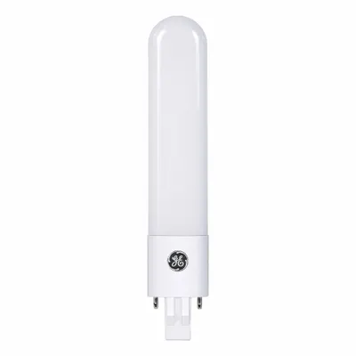 GE LAMPS Ballast Bypass LED: Type B, 2-Pin (GX23), PL-C, LED, 4000K, 500 lm Light Output - LED Ballast-Bypass (UL Type B) Plug-In Lamps