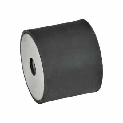 JW WINCO Vibration-Isolating Mount: Cylindrical, Natural Rubber - Female x Female Vibration-Isolating Mounts
