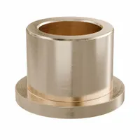 Flanged Sleeve Bearing: Bronze, SAE 841, 5/8 in Bore, 7/8 in OD, 3/4 in Lg, USDA H-1 Approved, 3 PK (MPN ECOF101412)