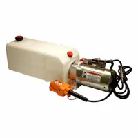 MAXIM Hydraulic Power Unit: 1.3 gpm, 2,500 psi Max. Pressure, 8 qt Reservoir Capacity, 12V DC, Poly (MPN 253207)