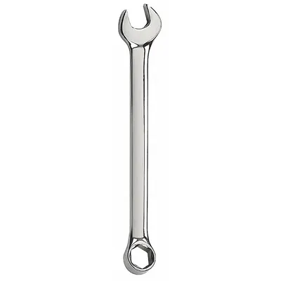 WESTWARD Combination Wrench: Alloy Steel, Chrome, 15/16 in Head Size, 12 3/8 in Overall Lg - SAE 6-Point Combination Wrenches