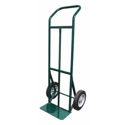 ABILITY ONE General Purpose Hand Truck: 600 lb, Flow-Back Handle, Green, Steel - General Purpose Hand Trucks