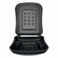 NU-SET Lock Box: Mechanical Combo Lock, 6 Key Capacity, 4 5/8 in Outside Ht, 4 in Outside Wd, Metal (MPN 7061)