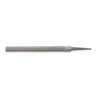 Machinists File: Double-Cut/Single-Cut, Single Edge Cut, Second Cut, 8 in Lg without Tang, 3/4 in Wd (MPN 04927N)