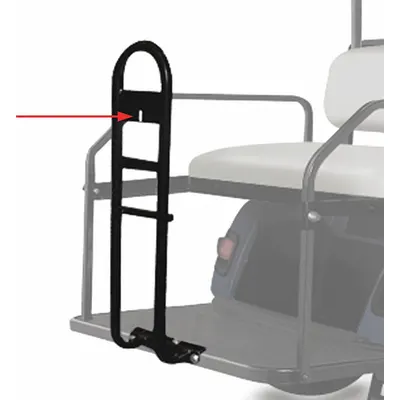 E-Z-GO Two Bag Attachment for Golf Cars (MPN 611730) - Personnel & Utility Vehicle Accessories