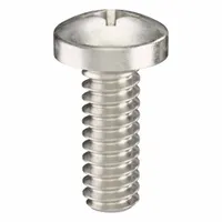 Machine Screw: #4-40 Thread Size, 5/16 in Lg, 18-8, Stainless Steel, Plain, Pan, Phillips, 50 PK (MPN ZSCRW-331)