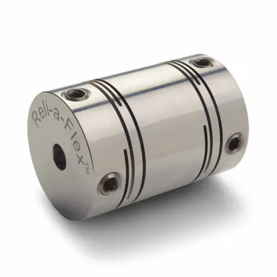 RULAND MANUFACTURING Slit Coupling: 6 mm Bore Dia 1, 6 mm Bore Dia 2 - Long Set Screw Slit Couplings