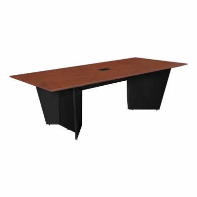 REGENCY Conference Table: Rectangle, Laminate/Melamine, Cherry, 96 in Overall Lg - Rectangular Conference Tables