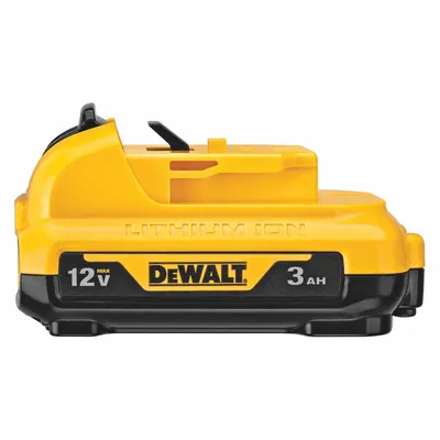 DEWALT Battery: 12V MAX*, 3 Ah, Battery Included - DEWALT Cordless Tool Batteries