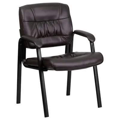FLASH FURNITURE BT-1404-BN-GG Guest & Side Chair - Guest & Side Chairs