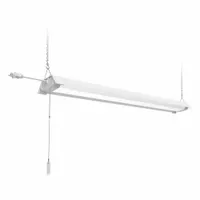ETI Shop Light: 6,200 lm, 4000K, 65 W Fixture Watt, 120V AC, 42 1/8 in Lg (MPN B02013601A)