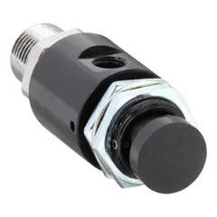 PNEUMADYNE INC Manual Air Control Valve: Three-Way / Two-Position, 1/8 in x 10-32 Female NPT, Button (MPN A0-30-1). Key specifications — attr1092139: Brass; attr1092167: Spring Return; attr1092143: Closed; attr1092176: Normally Closed.