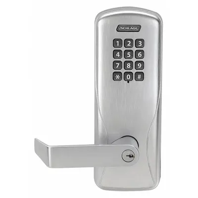 SCHLAGE ELECTRONICS Electronic Keyless Lock: Keypad, ADA Compliant - Electronic Keyless Access Locksets