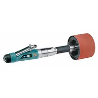 DYNABRADE Air Finishing Sander: 3 1/4 in Max, 1 hp, 43 cfm, 3/8 in NPT, 5/8 in Arbor, 5/8"-11 (MPN 13515)