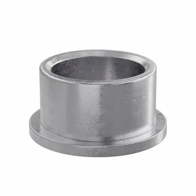 OILITE Flanged Sleeve Bearing: Iron-Copper, SAE 863, 1 in Bore, 1 1/4 in OD, 3/4 in Lg - Lubricated General Purpose Metallic Flanged Sleeve Bearings