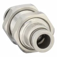SMC Push-Fit Union Fitting: 6 mm OD x 6 mm OD Size, Push-to-Connect x Push-to-Connect, Silver (MPN KQG2E06-00)